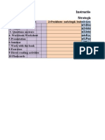 Instructional Strategies: 1-Direct Instruction 2-Problem - Solving& Induction N3-Groupwork