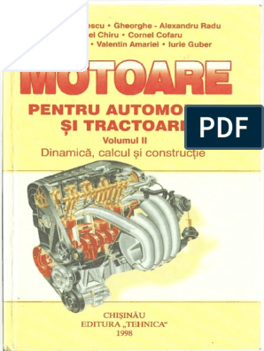 in front of Reject spirit Motoare PT Automobile Si Tractoare II PDF | PDF