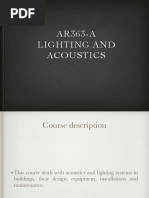 1 - Introduction To Acoustics