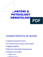 Anatomi & Fisiologi Hematologi FIX