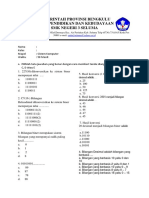 Soal Sistem Bilangan Sem Ganjil 2018