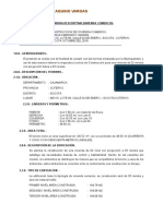 Memora Descriptiva de Licencia de Construccion