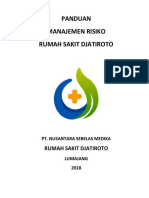 Panduan Manajemen Risiko Rumah Sakit Djatiroto 2018
