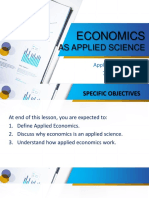2 Economic As Applied Science