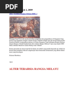 MELAYU - Alter Terahsia Bangsa  PDF