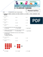Soal Matematika Kelas 1 SD Bab 2 Penjumlahan Dan Pengurangan Dan Kunci Jawaban PDF