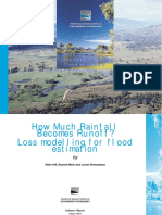 How Much Rainfall Becomes Runoff? Loss Modelling For Flood Estimation
