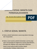 Dimensi Sosial Wanita Dan Permasalahannya