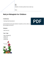Nahj Al-Balaghah For Children PDF
