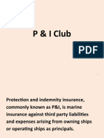 P & I Club