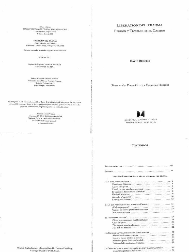 Liberacion Del Trauma David Berceli Pdf