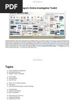 Bellingcat's Online Investigation Toolkit