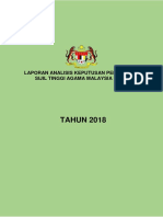 Laporan Analisis Keputusan STAM 2018