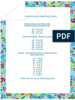 Two Subtracting Marching Ants