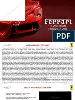 2018 02 01 - Ferrari - Fy 2017 Results Presentation