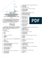 Test - V1 - Engleza - 2016 Jandarmi Falticeni PDF