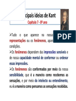 Principais Ideias de Kant - 8º Ano