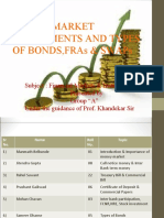 Money Market Instruments and Types of Bonds, Fras & Swaps