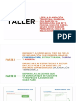 Taller Ciclo