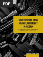 New Guns Policy For Pakistan by BrassTacks