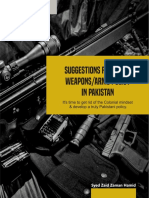 New Guns Policy For Pakistan by BrassTacks