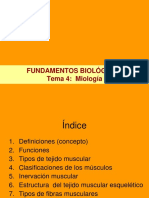 Tema 4 Miología 1 Parte