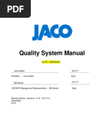 Iso Iatf Quality System Manual PDF