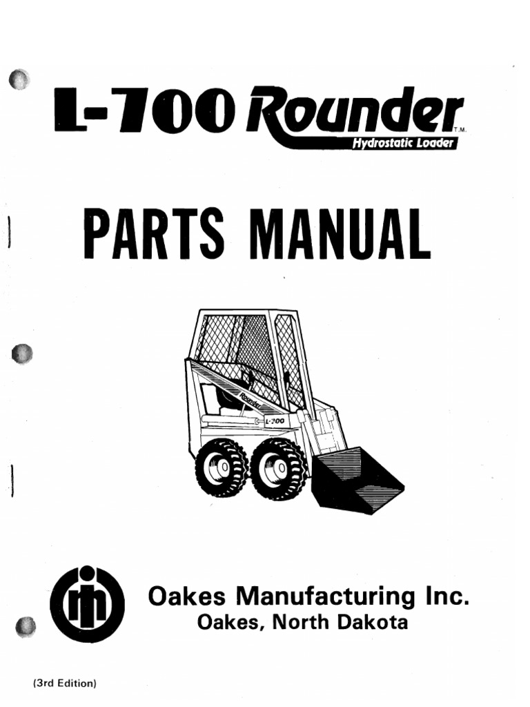 L 700 | PDF | Axle | Loader (Equipment)
