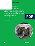Underpinning Project Owners Views On Technology, Economy and Project Management