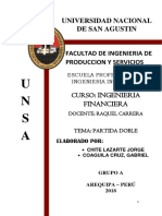 Partida Doble Informe