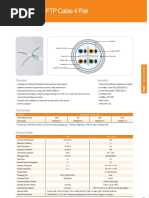 Bob Cat6 FTP Datasheet