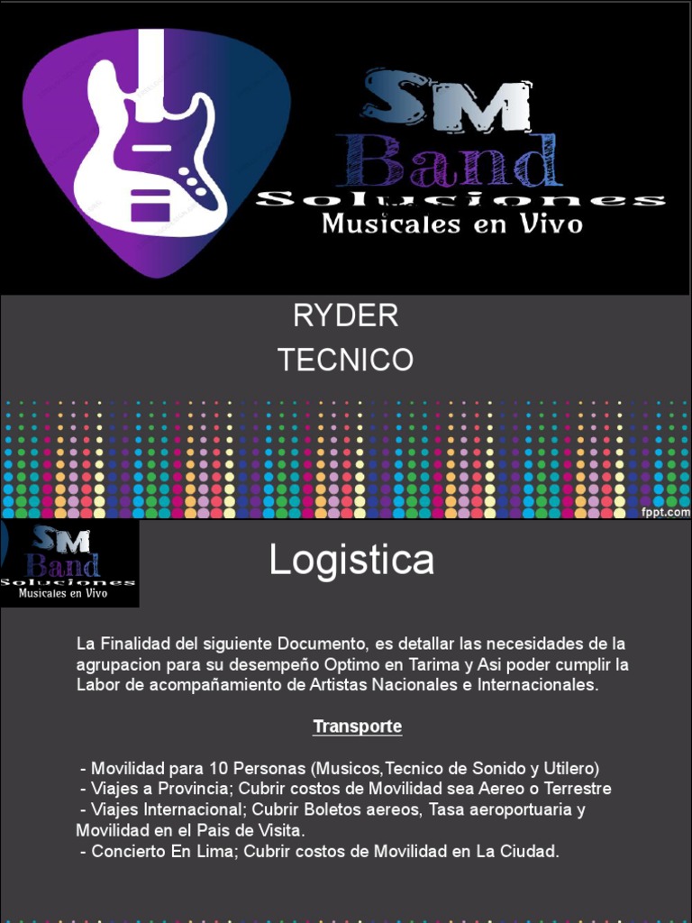 Rider | PDF | Tecnología musical | Tecnología de sonido
