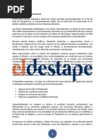 Propuesta de flexibilización laboral