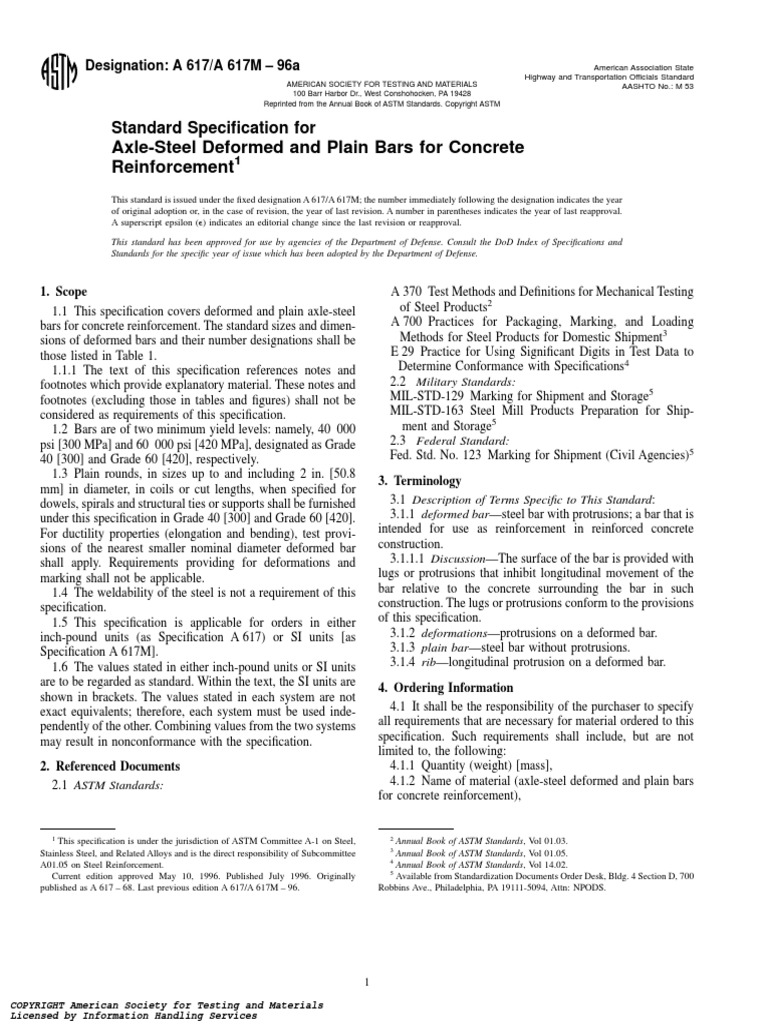 Astm A617 Yield Engineering Ultimate Tensile Strength