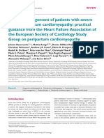 ESC Acute Management of PPCM