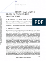 Mechanics of Gas-Liquid Flow in Packed-Bed Contactors: J. M. de Santos, T. R. Melli, and L. E. Scriven