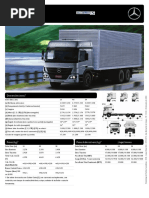 Atego 2426 6x2 Plataforma