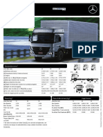 Atego 2426 6x2 Plataforma