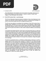 Oak Cliff Founders Park Land Exchange Memo