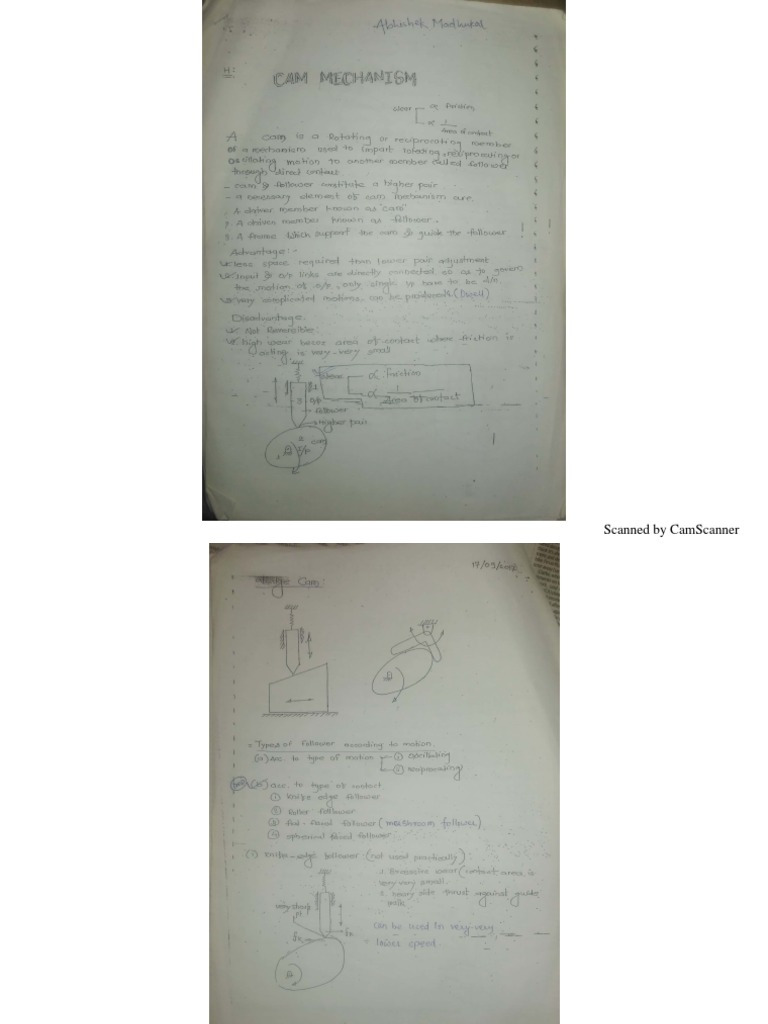 Cam and Follower PDF