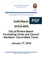 Riviera Beach Audit Document 1