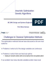 19 Metaheuristic Opt--Genetic Algorithms