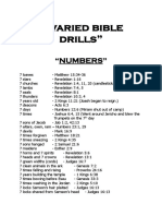 Varied Bible Drills