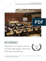 Ecosoc:: Regulation of Cryptocurrency and The Fight Against Terrorism & Money Laundering