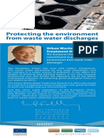Protecting The Environment From Waste Water Discharges