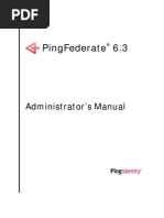 Ping Federate Admin Manual