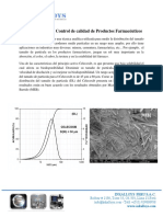 Difracción Láser - Control de Calidad de Productos Farmacéuticos