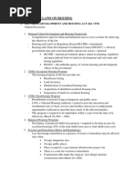 The Philippine Laws On Housing: A. The Urban Development and Housing Act (Ra 7279)