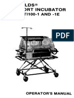 Air-Shields Ti-100 Incubator - User Manual