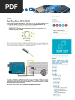 Real Time Clock (RTC) DS1307 - Arduino e CIA